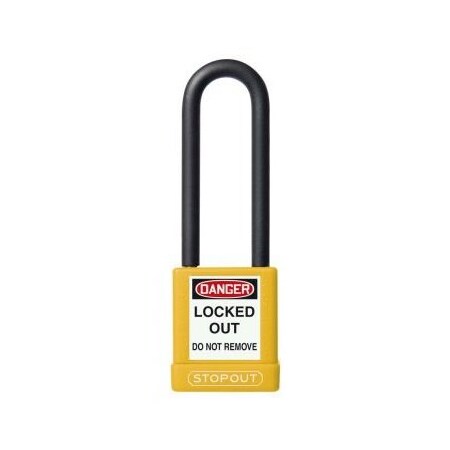 Accuform STOPOUT PLASTIC BODY ALUMINUM KDL713YL KDL713YL